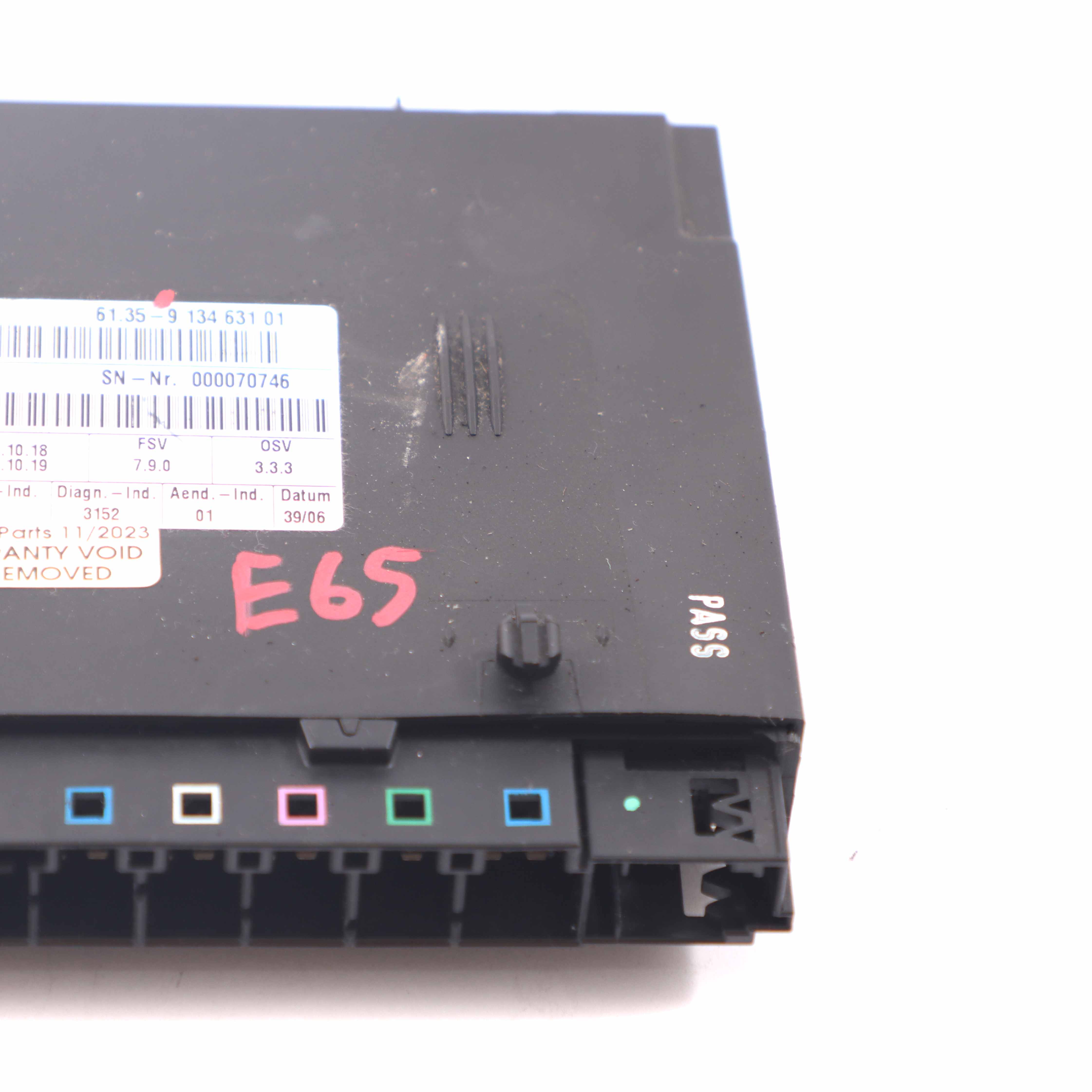 Sitz modul BMW E65 E66 Vorder sitz steuergerät ECU 9134631