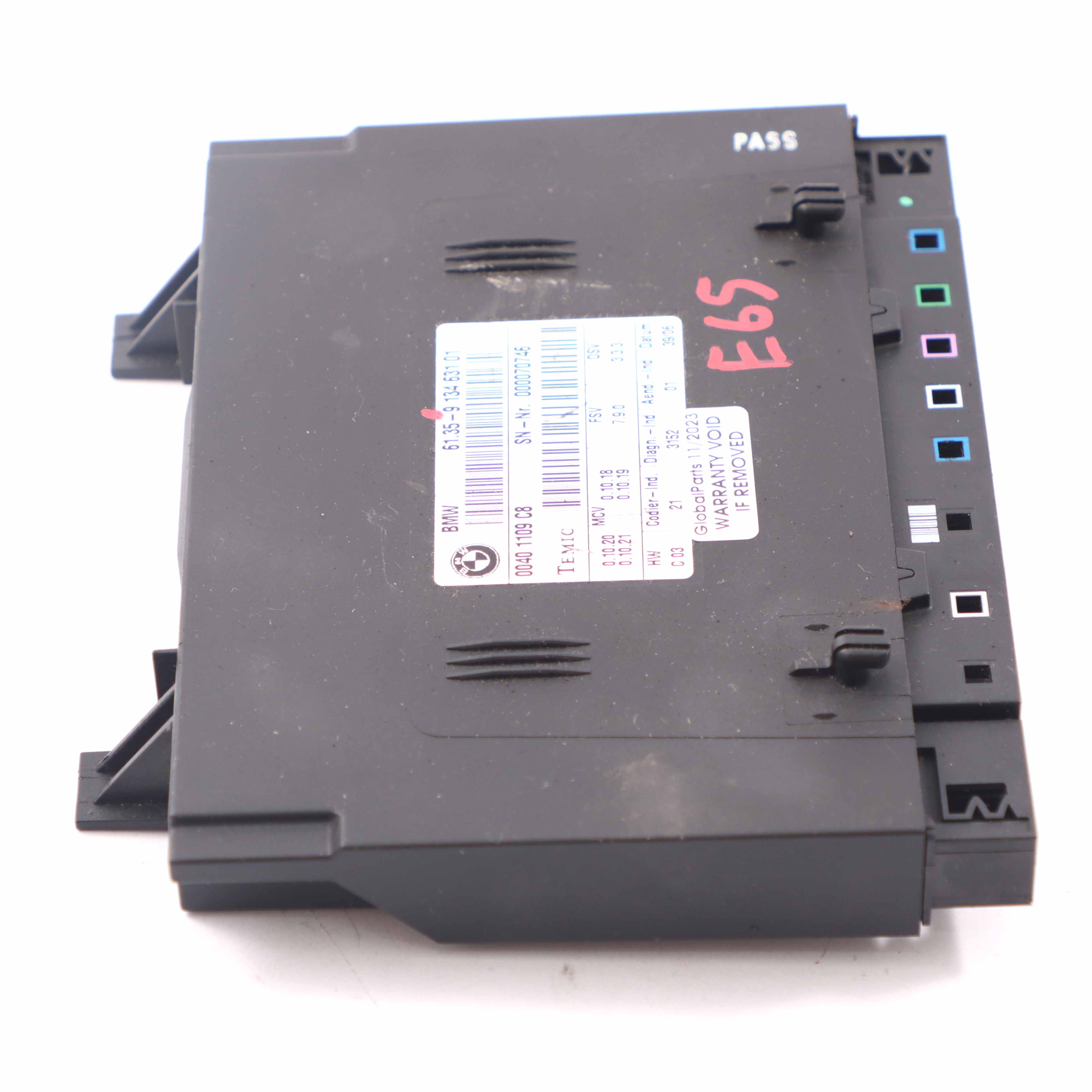 Sitz modul BMW E65 E66 Vorder sitz steuergerät ECU 9134631