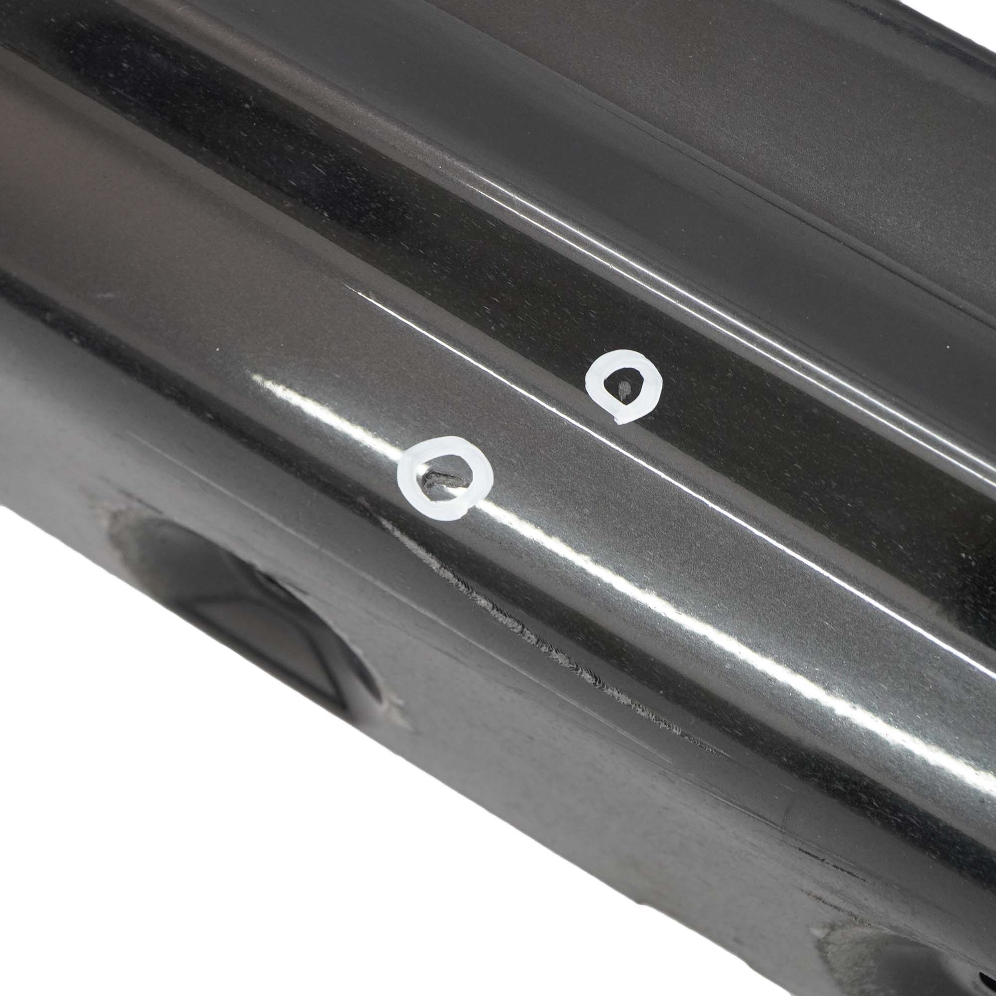 BMW 3 E46 Saloon Touring Right O/S Side Sill Skirt Panel Black Sapphire - 475