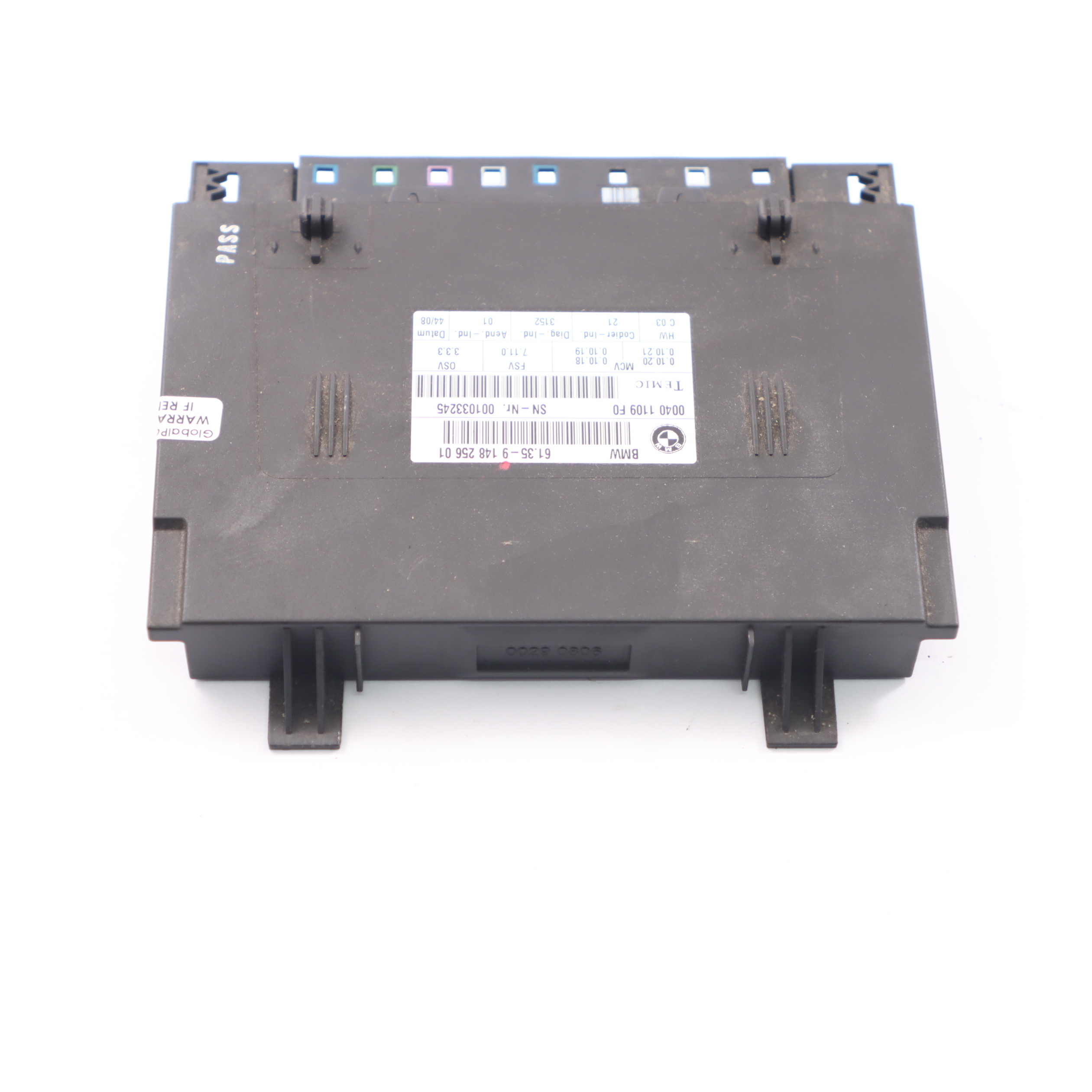 BMW E60 Vordersitz Steuergerät Modul ECU Rechts Temic 9148256