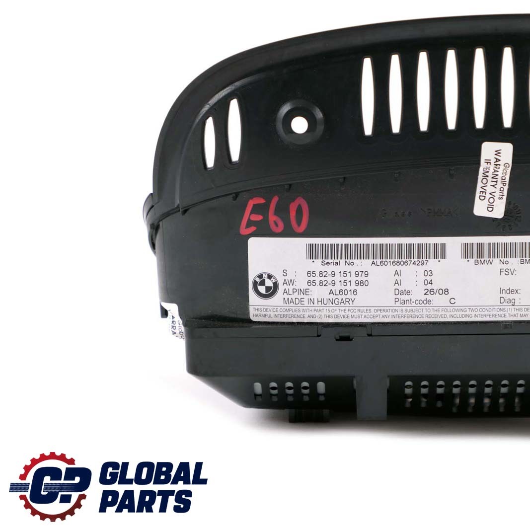 BMW 3 5 er E60 E90 Bordmonitor 8,8"CCC 9151979