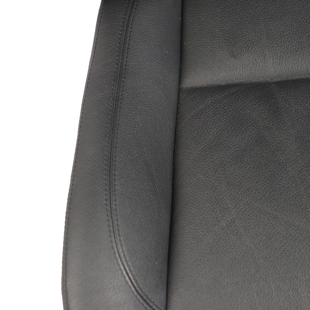 BMW E90 E91 M Sport Vordersitz Sitz Schwarz Leder Vorne Links Interieur