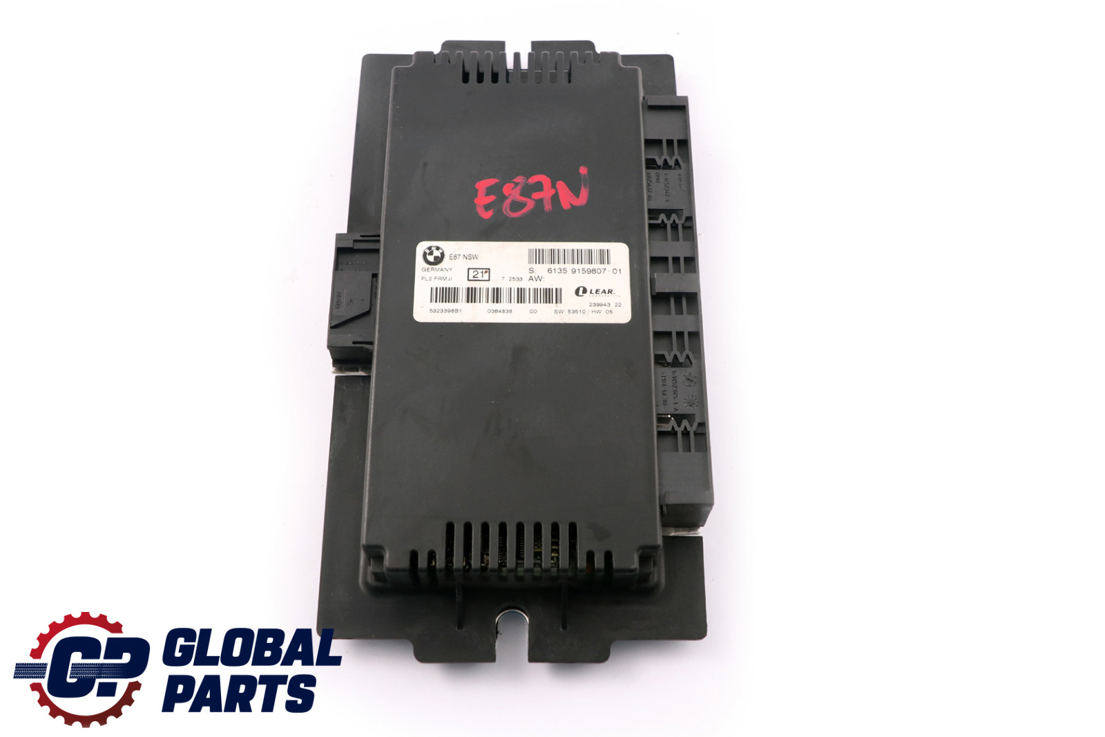 *BMW 1 er E87 LCI Lichtmodul Fussraummodul Steuergerät ECU NSW PL2 FRM II 91598