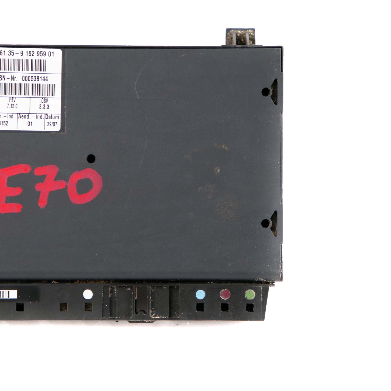 BMW X5 E70 E87 E90 E91 E92 Sitzsteuergerät Modul Speicher ECU 9162959