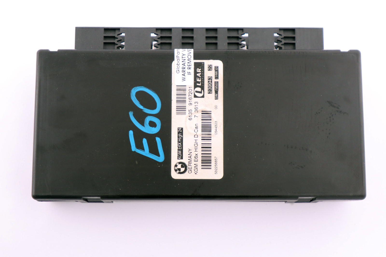 BMW E60 E61 LCI E63 E64 Body Gateway Modul ECU Steuergerät 9167201