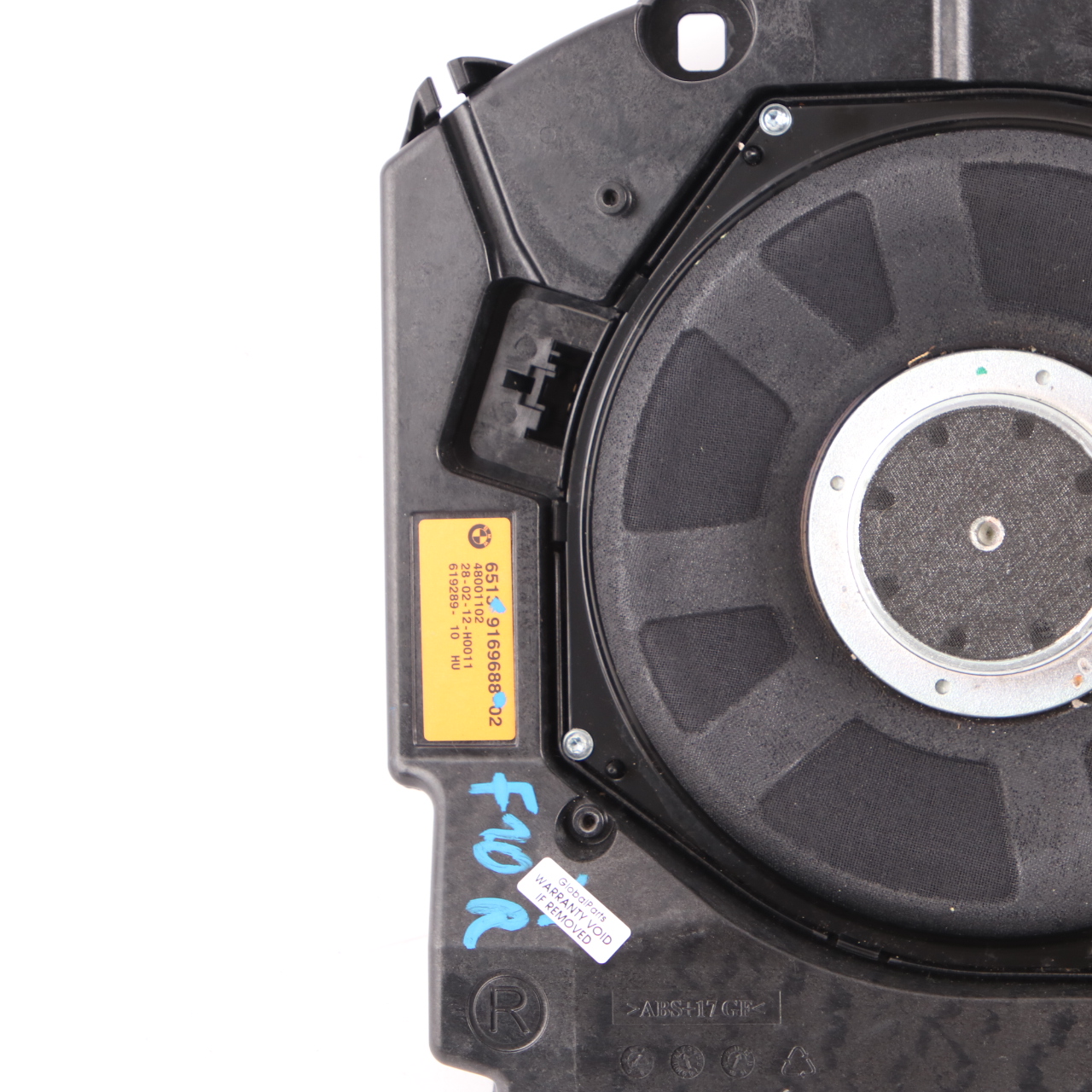 Central Speaker BMW F10 F11 Right O/S HiFi Subwoofer Bass Harman Kardon 9169688