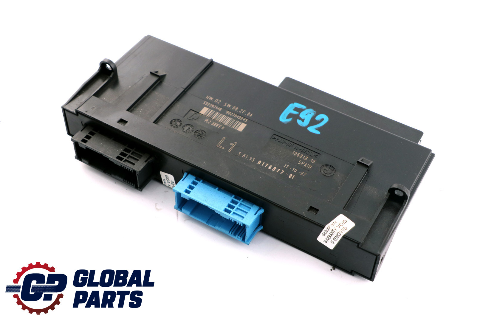 *BMW 3 er E92 ECU Karosseriesteuergerät  L1 PL2 JBBFE II 9176877