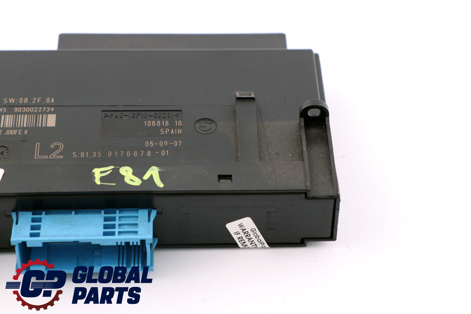 BMW 1 Reihe e81 ECU BODY CONTROL MODULE L2 Steuergerat 61359176878 9176878