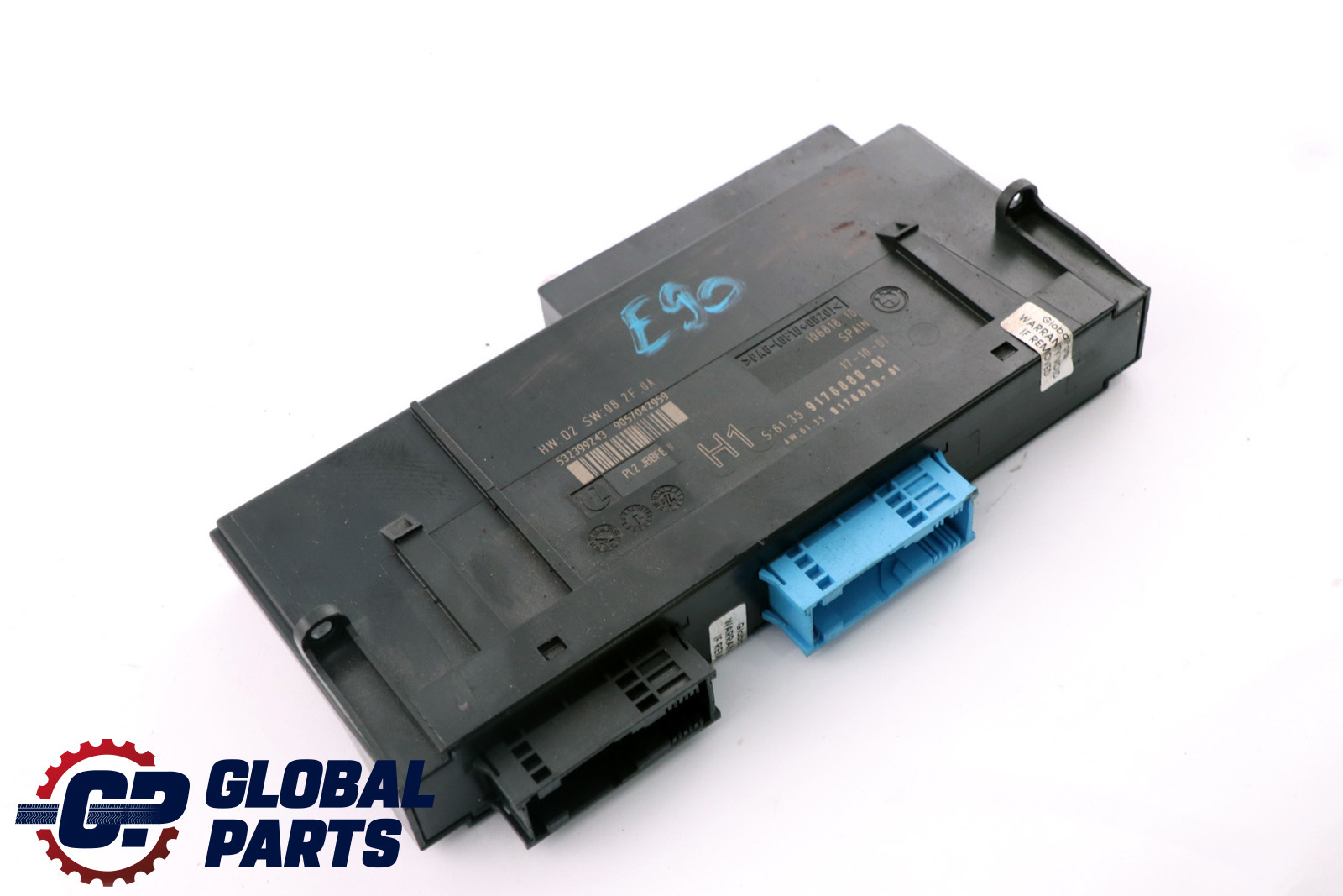 BMW 3 er E90 Karosseriesteuergerät BCM ECU Junction Box Fußraum 6135 9176880