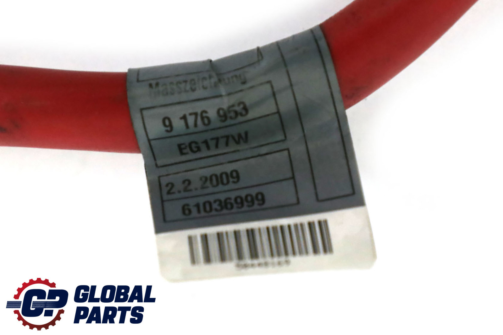 BMW 5 er E60 E61 LCI Batteriekabel Kabel Positiv Underboden 9176953