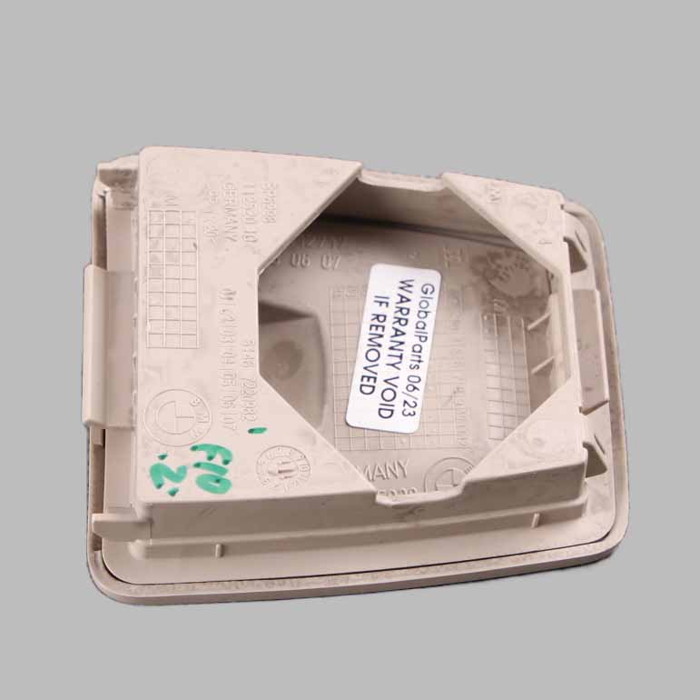 Isofix Abdeckung BMW F01 F10 Rücksitz Kindersicherung Verkleidung Beige 7220982