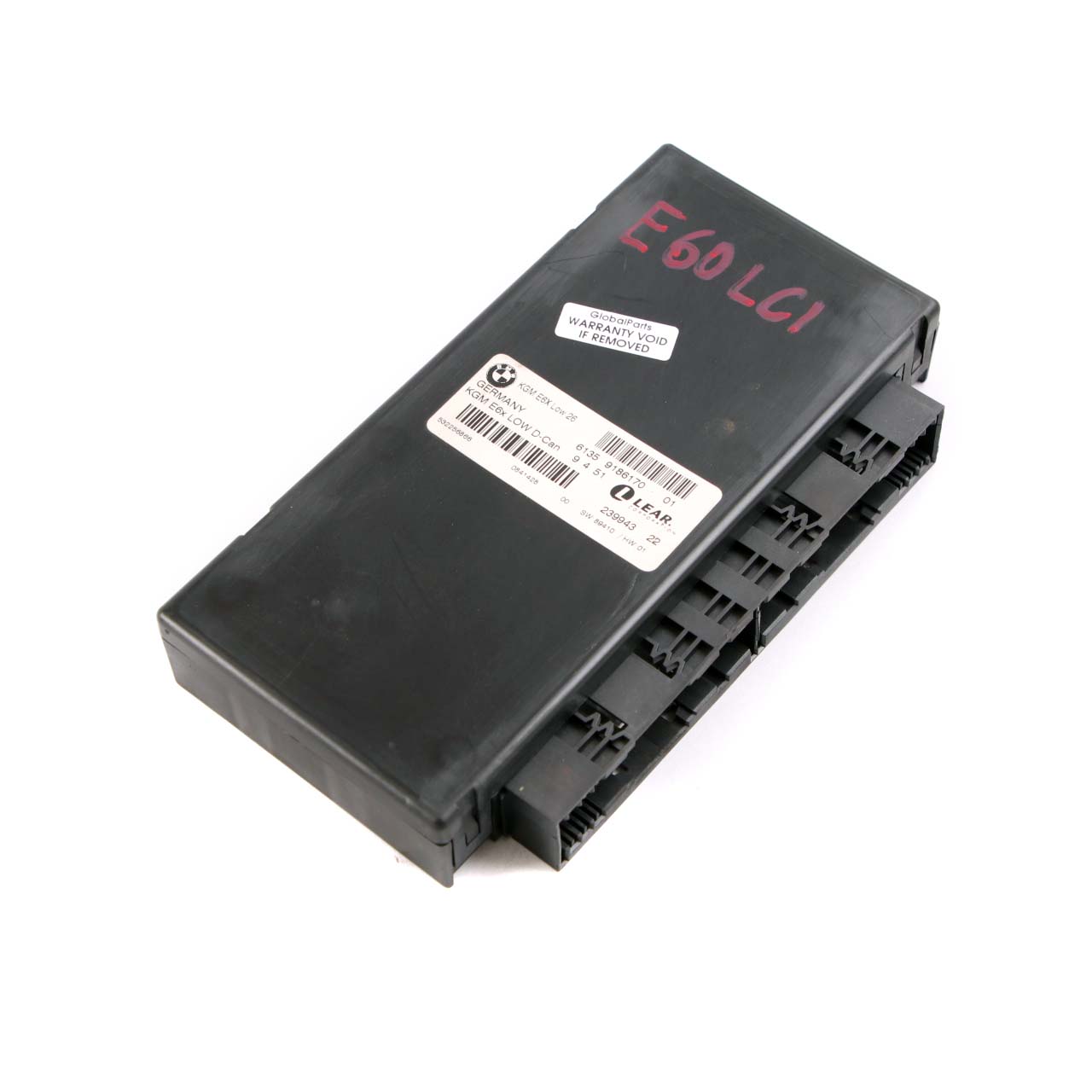 BMW E60 E61 LCI E63 E64 Body Gateway Modul ECU Steuergerät 9186170