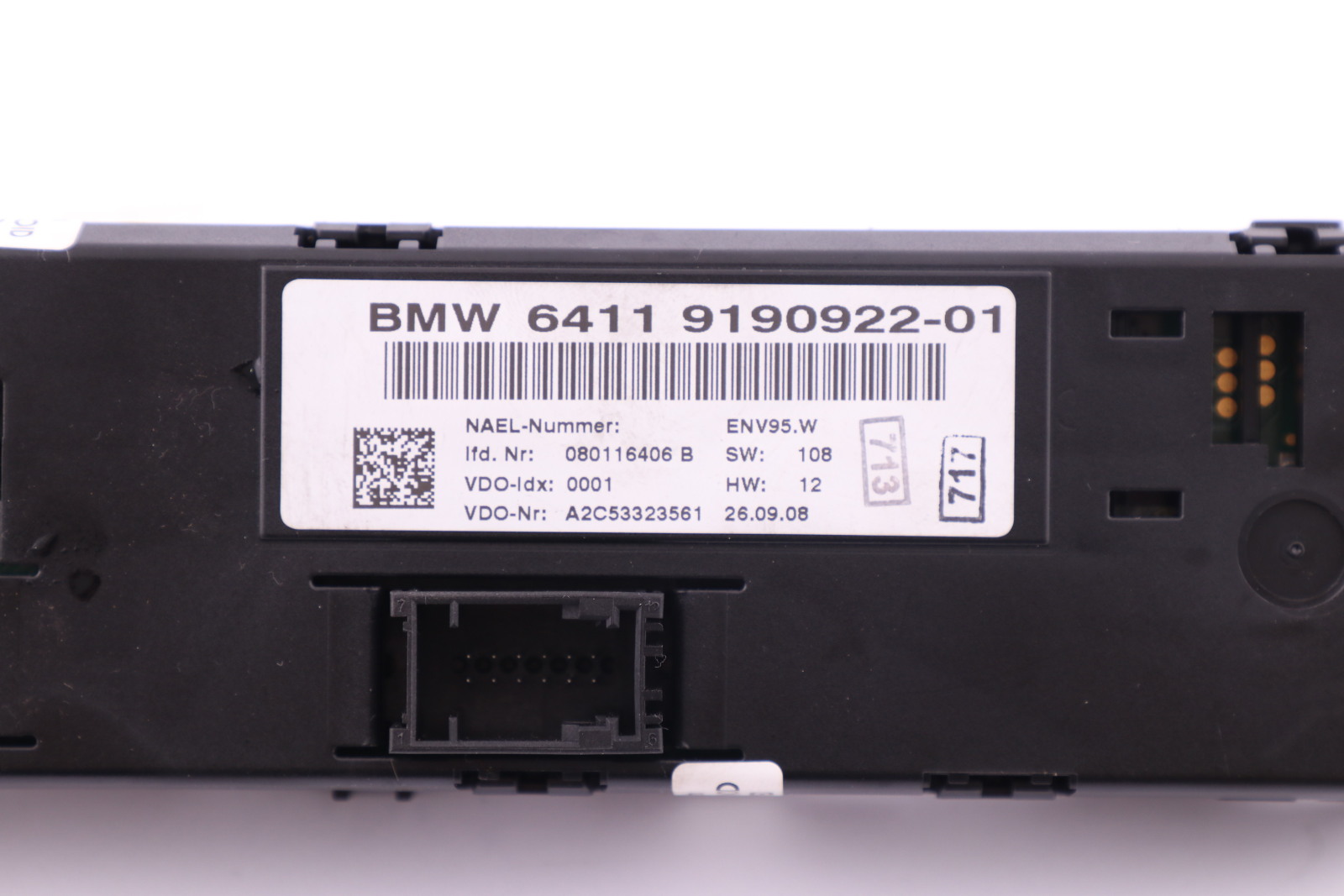 BMW 1 3 er E81 E87 E88 E90 E91 E92 E93 LCI Bedienteil Klimaanlage 9190922