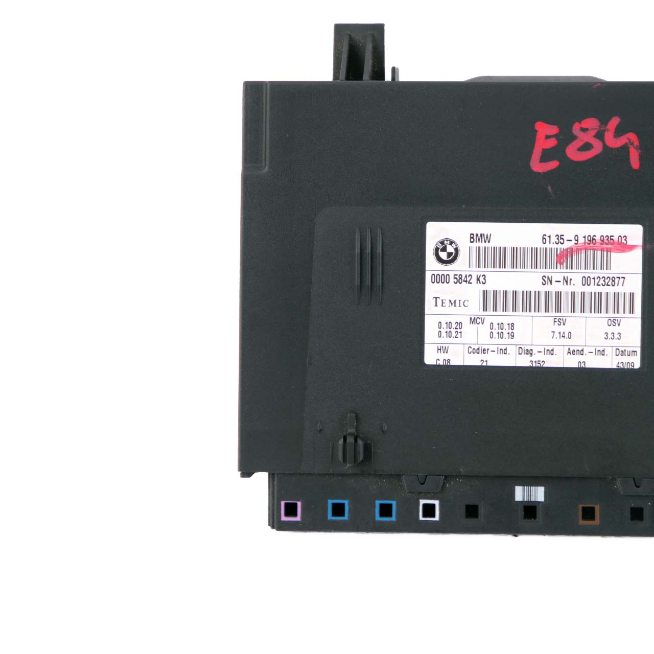 BMW 1 3 X1 X5 E70 E84 E87 E90 E91 Sitzsteuergerät Modul ECU 9196935