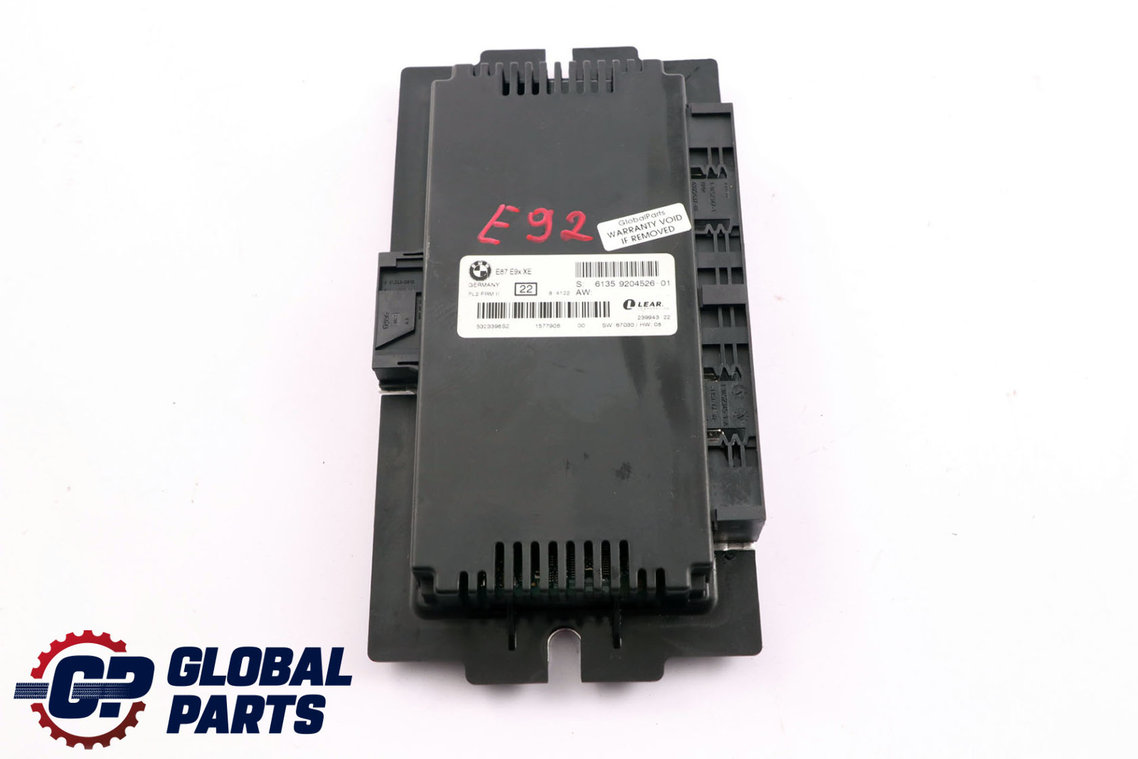 BMW E92 Xenon-Fußraummodul Steuereinheit ECU PL2 FRM II 9204526 61359204526