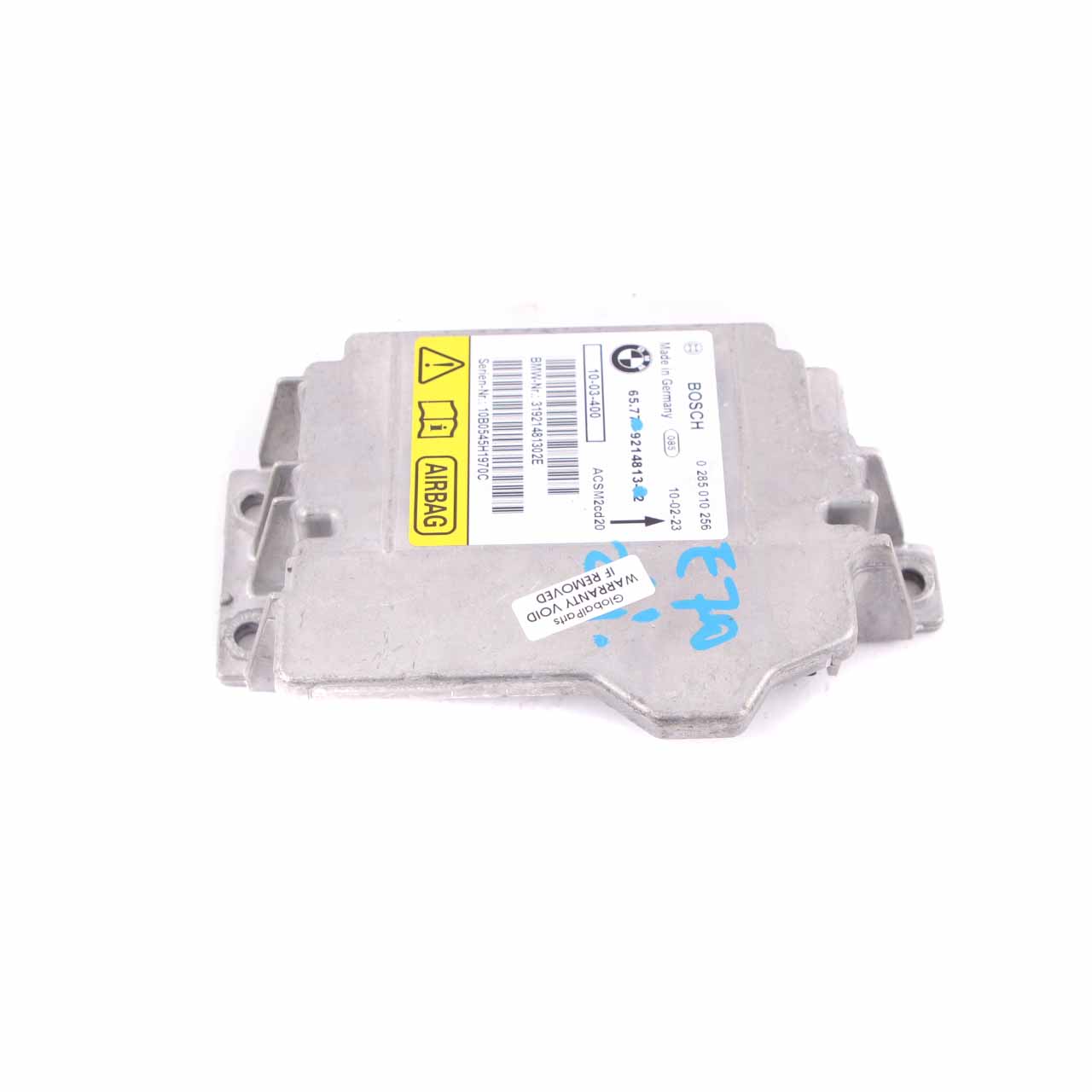 BMW X5 E70 Sicherheits-Airbag-Steuergerät-Modul ECU X6 E71 Bosch 9214813