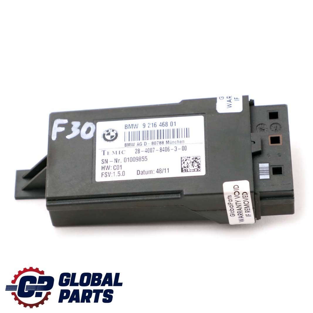 BMW 1 3 5 er F10 F11 F20 F21 F30 F31 Vordersitz Sitzheizungmodul ECU 9216468