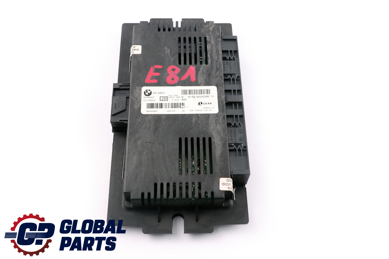 BMW 1 er E81 Fußraummodul Lichtmodul Steuergerät ECU BASIS PL2 FRM3R 9224588