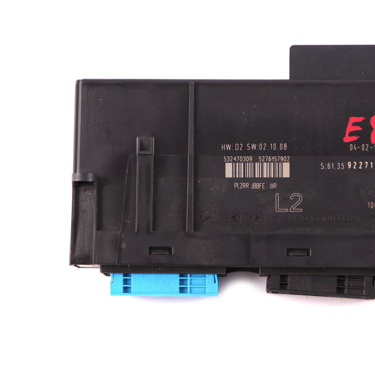 BMW 1 E87 Karosseriesteuergerät ECU L2 PL2RR JBBFE IIIR  Junction Box 9227179