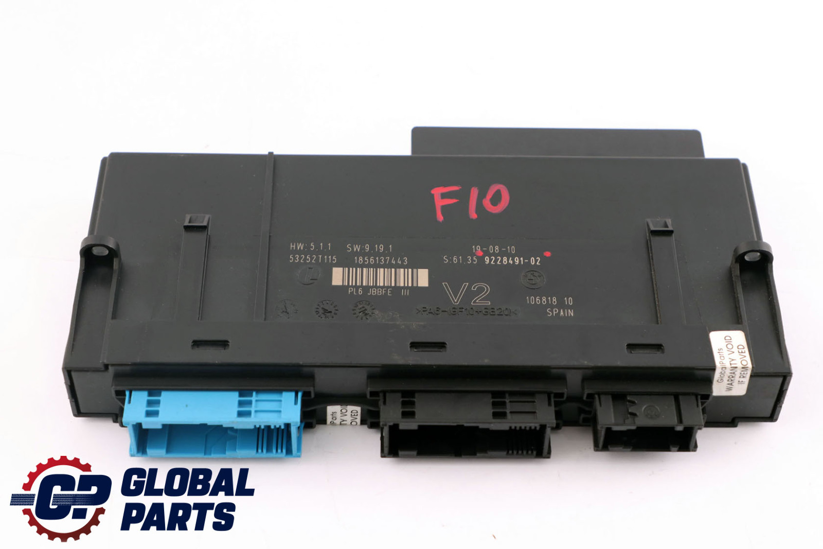 BMW F10 ECU Körper Steuerung Modul V2 Anschlussdose 61359228491 9228491