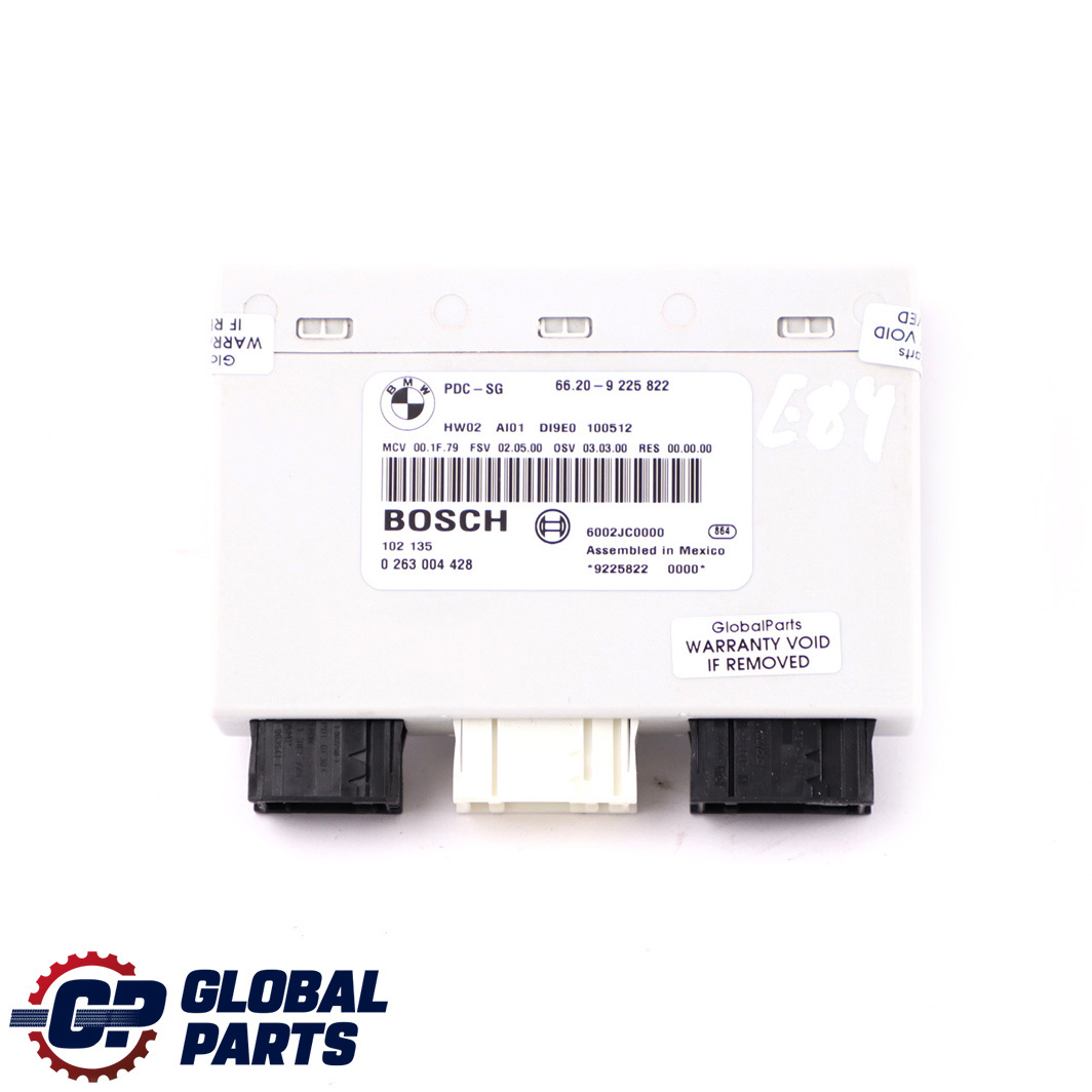 BMW X1 E84 PDC Sensor Einparken Steuermodul Einheit ECU 9225822