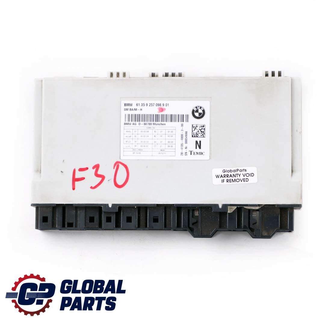 BMW F20 F21 F22 F23 F30 F31 F32 Vordersitz Sitzmodul ECU 9257098