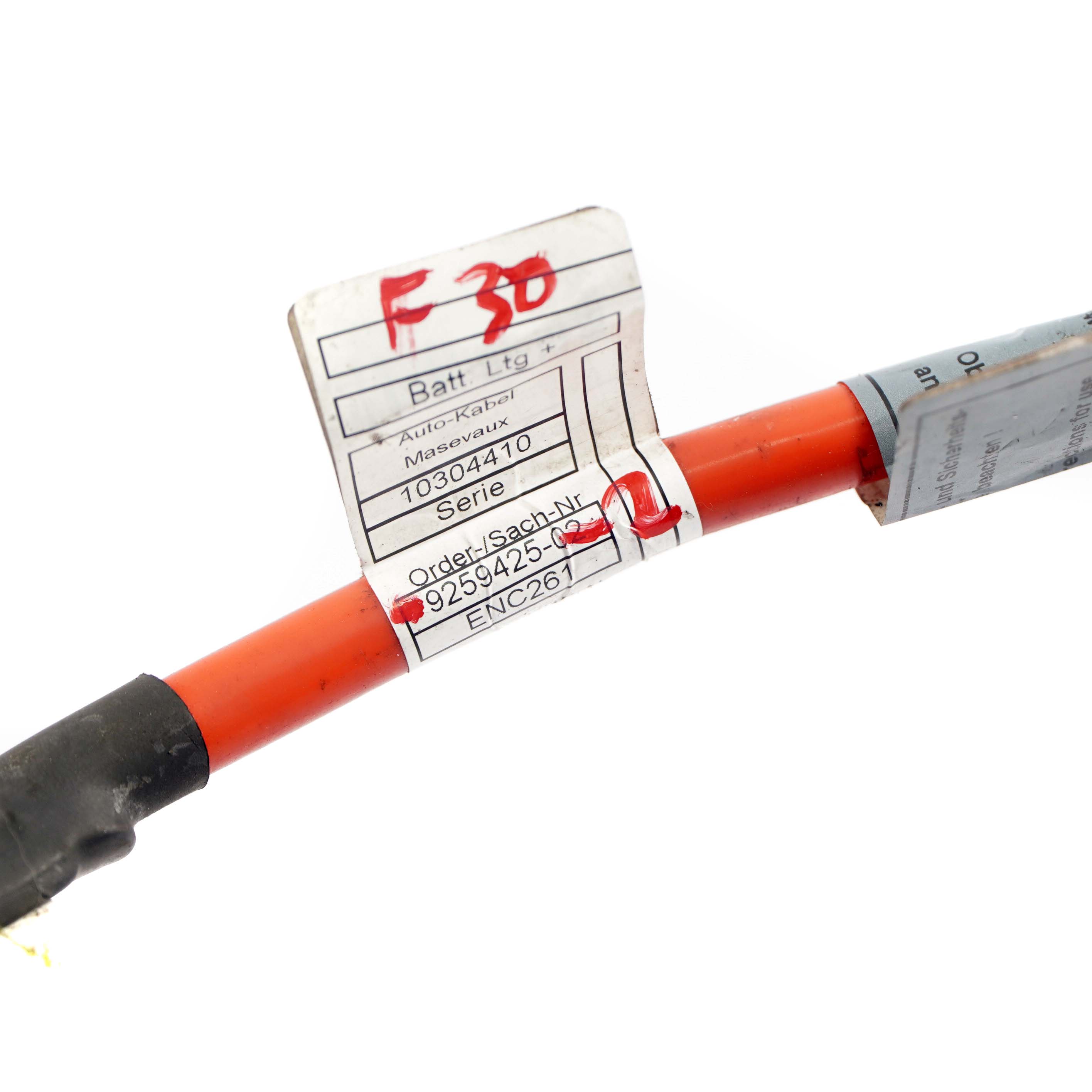 Batterie-Pluskabel BMW F30 F31 F80 M3 F82 M4 Plus-Pol Power Rot 9259425