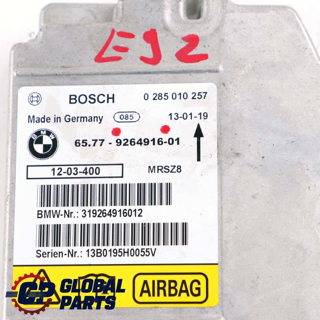 BMW E82 E88 E92 E93 LCI Sicher Heits Informations Modul Ohne Unfall 9264916