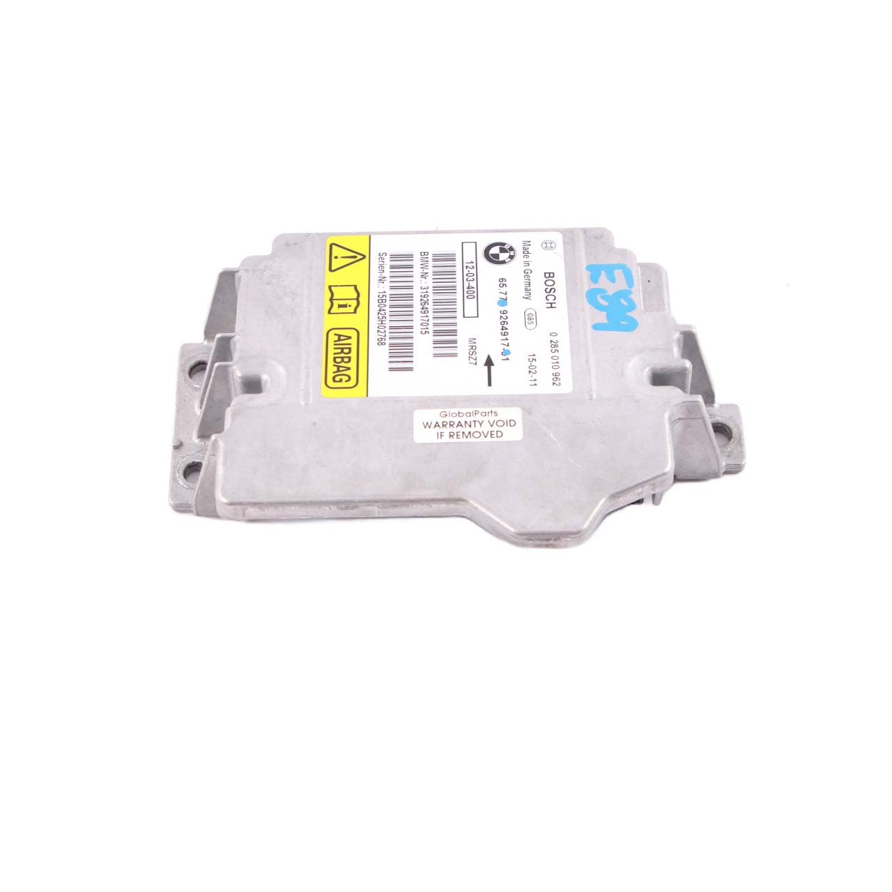 BMW Z4 E89 Cabrio Roadster ECU  Airbag Steuergerät Modul 9264917