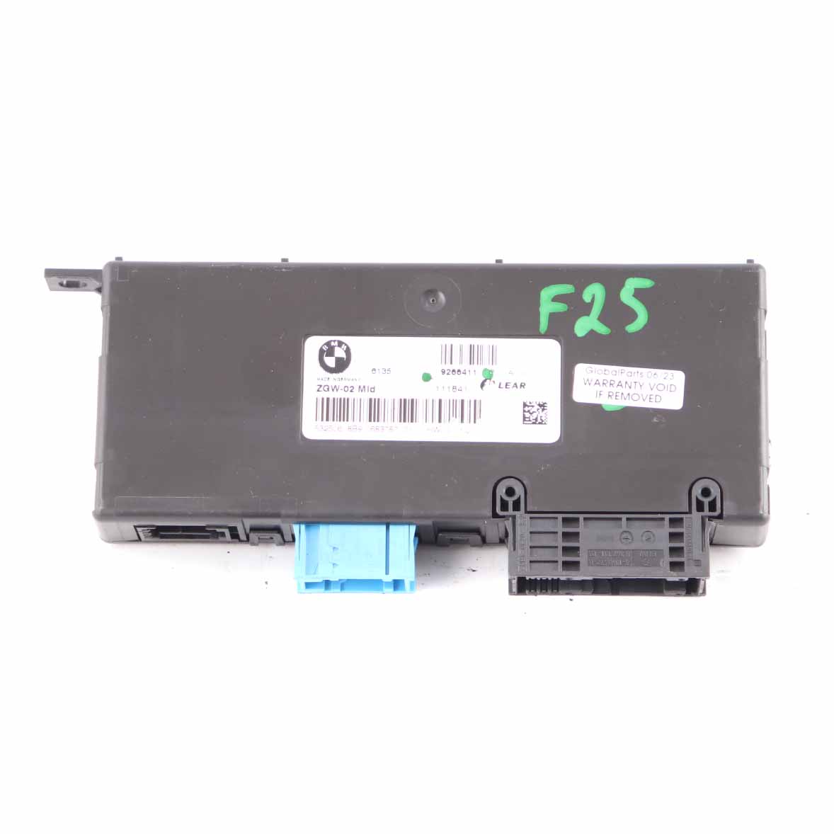 BMW X3 F25 Zentrales Gateway Modul Steuergerät Lear ZGW-02 4SK 9360344