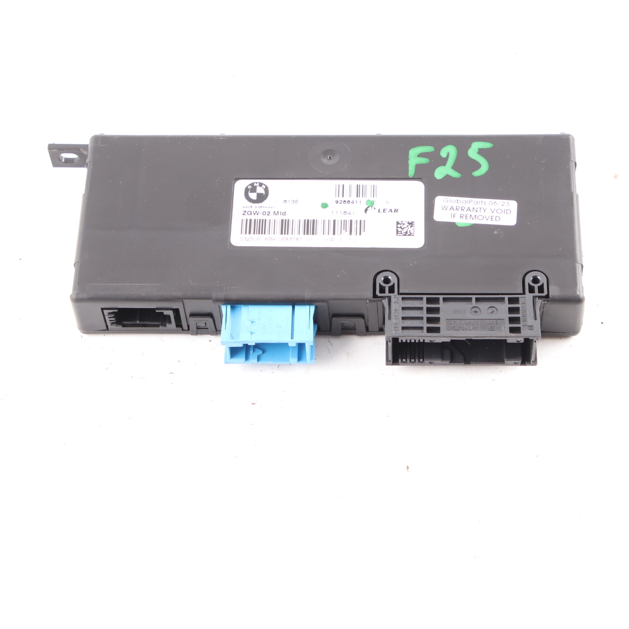 BMW X3 F25 Zentrales Gateway Modul Steuergerät Lear ZGW-02 4SK 9360344