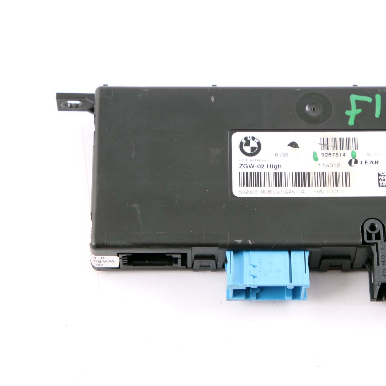 BMW F10 F11 F12 Central Gateway Modul ECU Steuergerät Lear ZGW-02 High 9267514