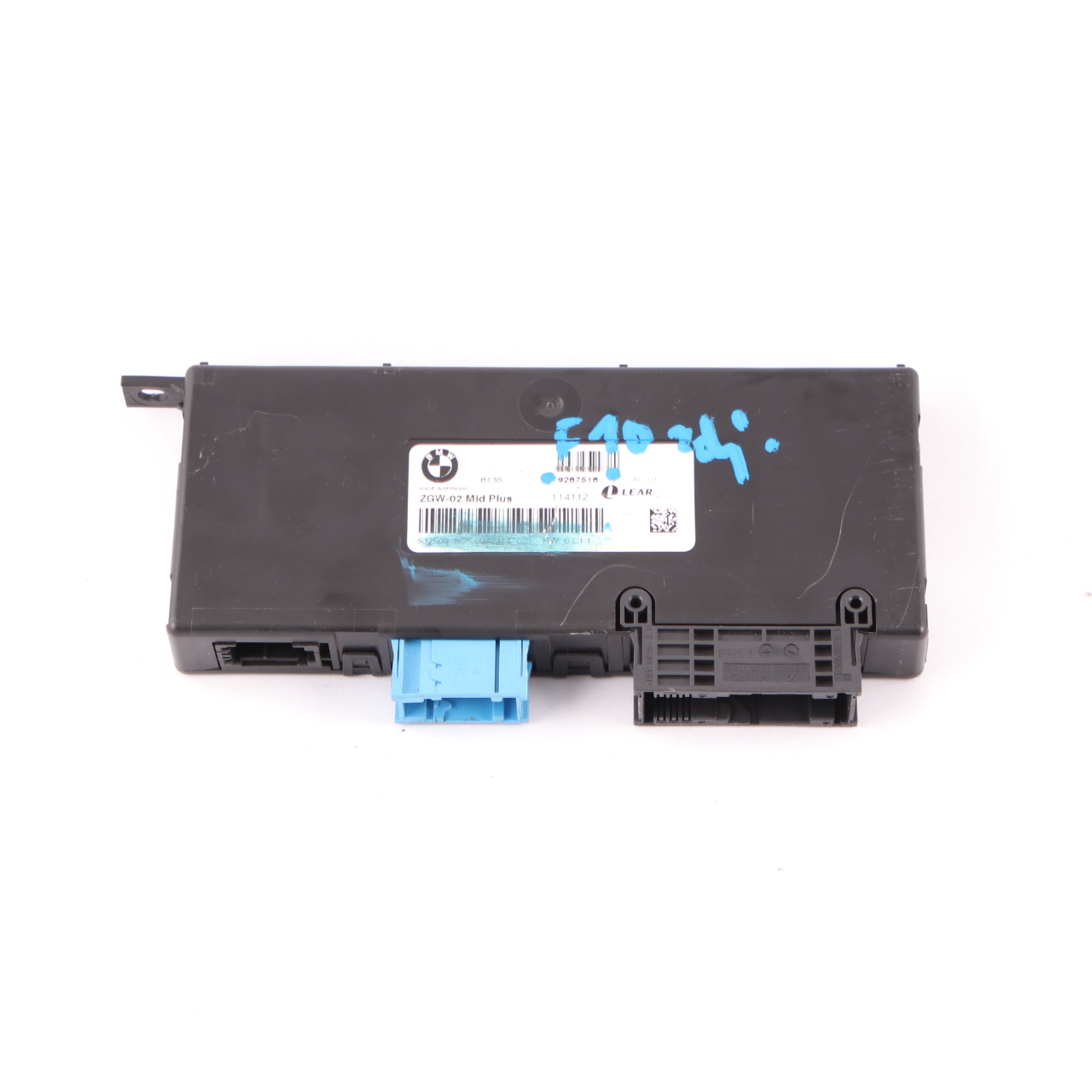 BMW F10 Central Gateway Modul Steuergerät Lear ZGW-02 MID Plus 9267516