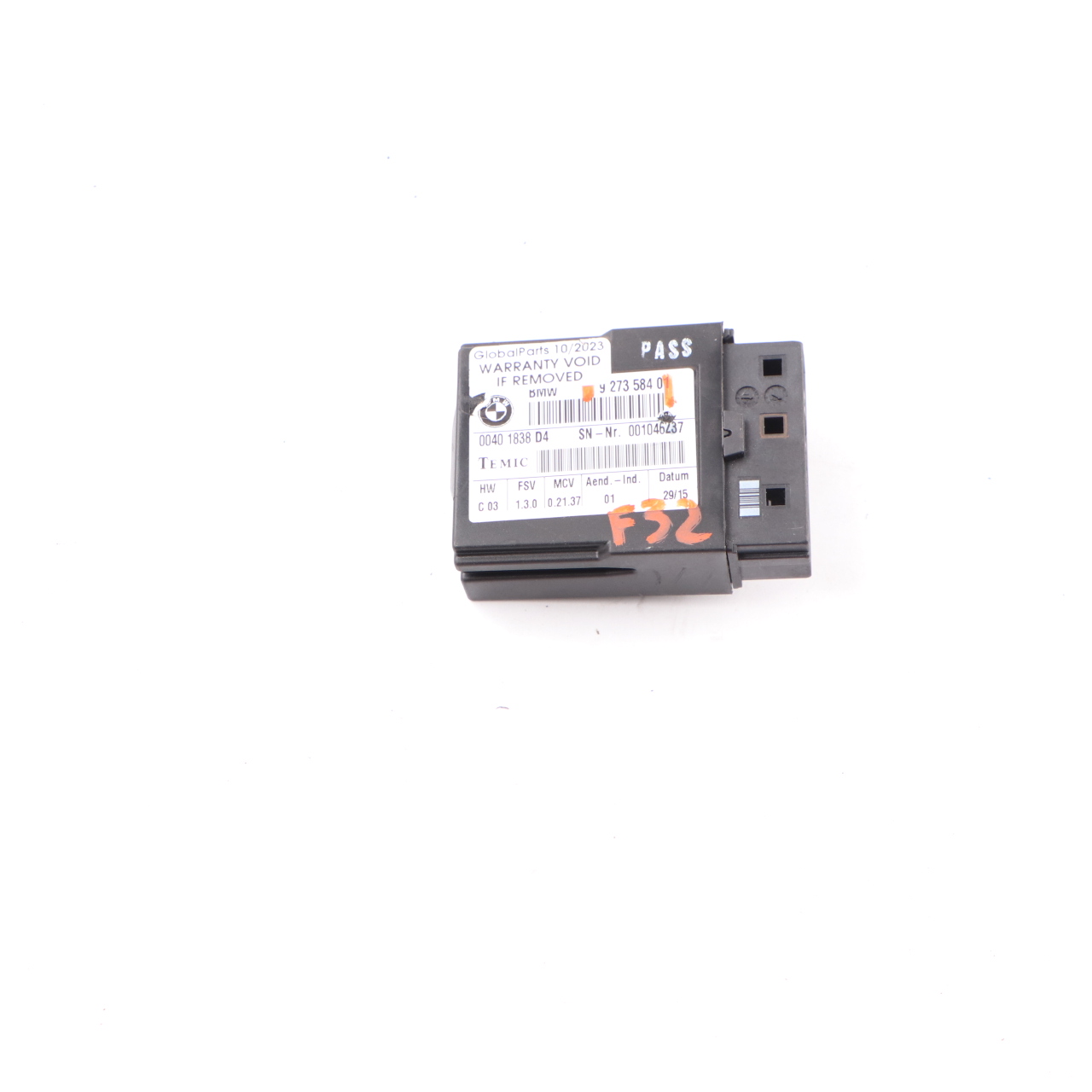 Sicherheitsgurt Modul BMW E92 F32 E61 Steuergerät LCPA ECU 9273584