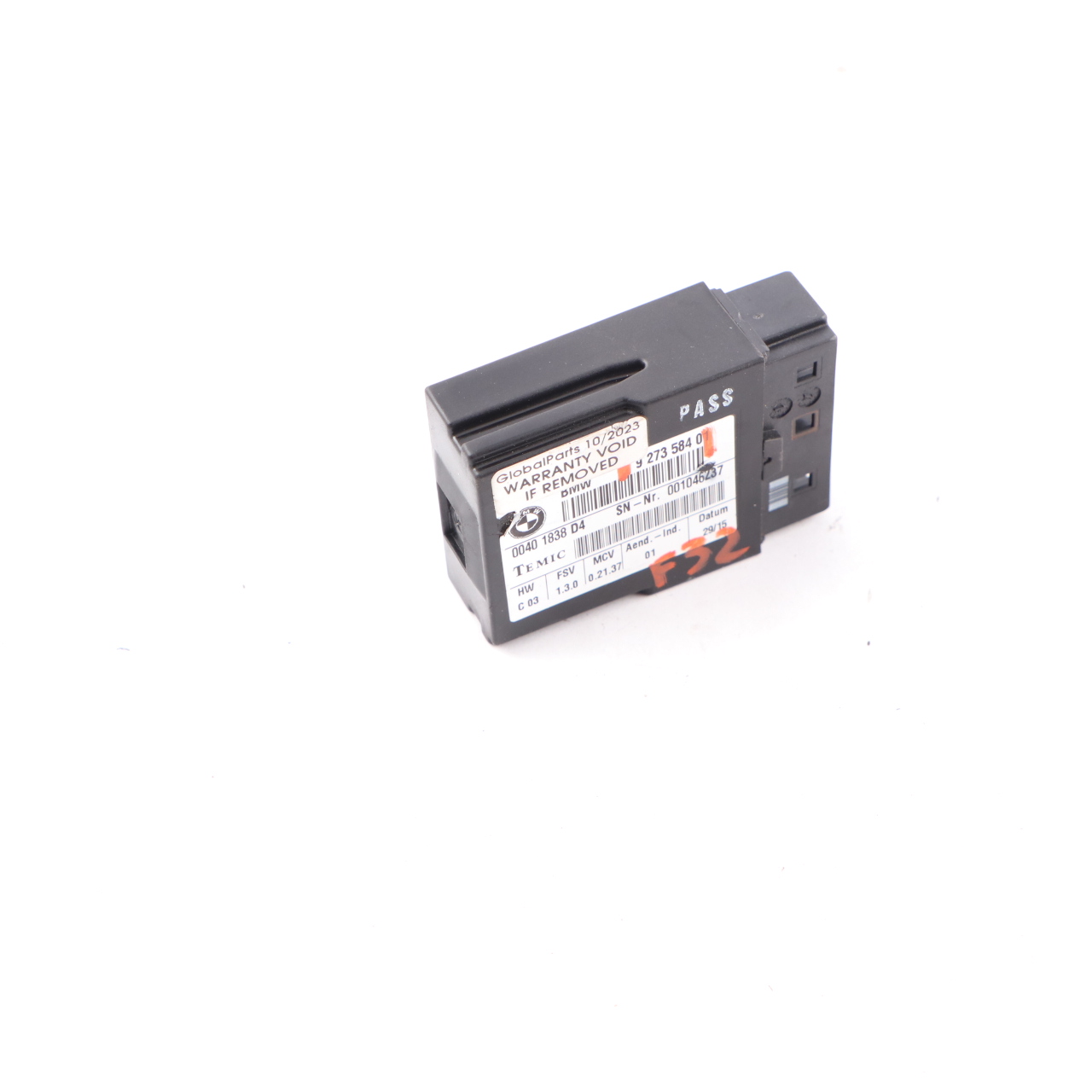 Sicherheitsgurt Modul BMW E92 F32 E61 Steuergerät LCPA ECU 9273584