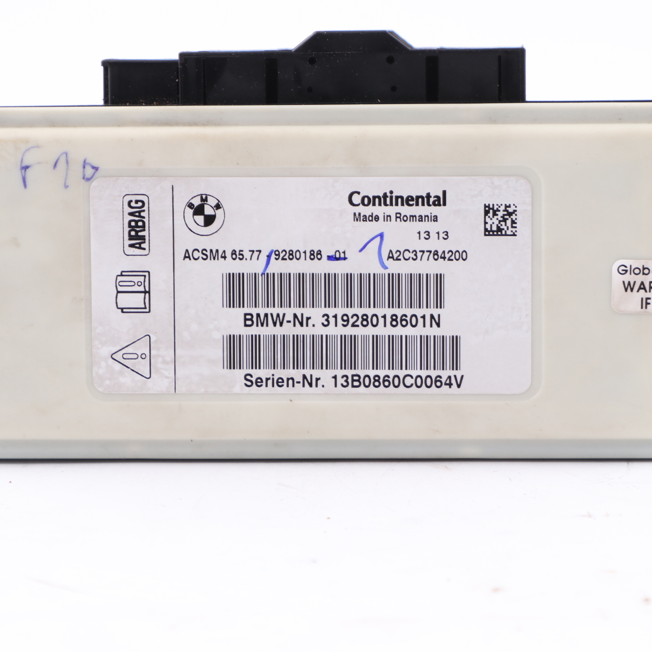 BMW F10 F11 F30 F01 F02 LCI Luftsteuerungsmodul ECU Einheit 9280186