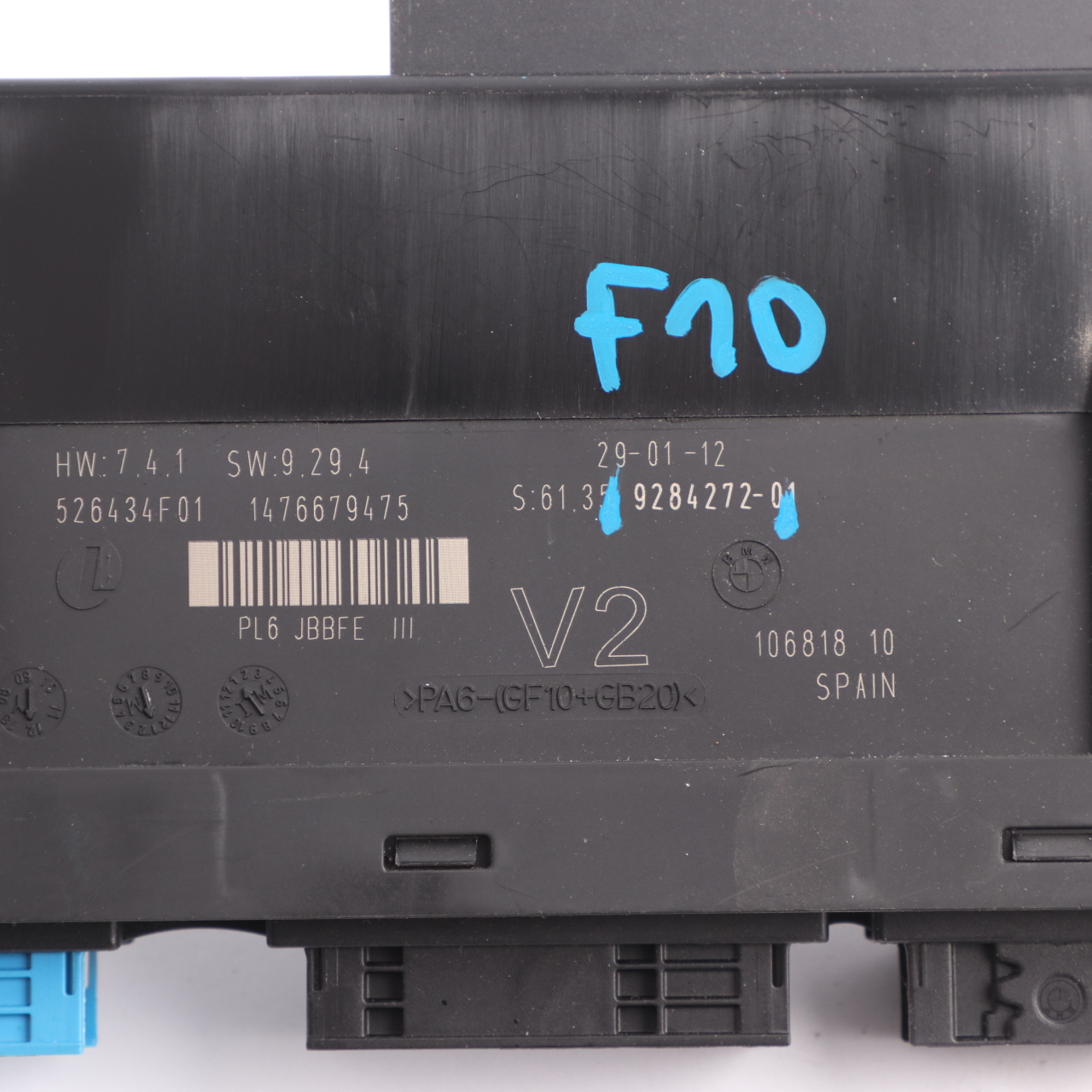 BMW F10 Body Control Modul Elektronische Komfort Steuergerät 9284272