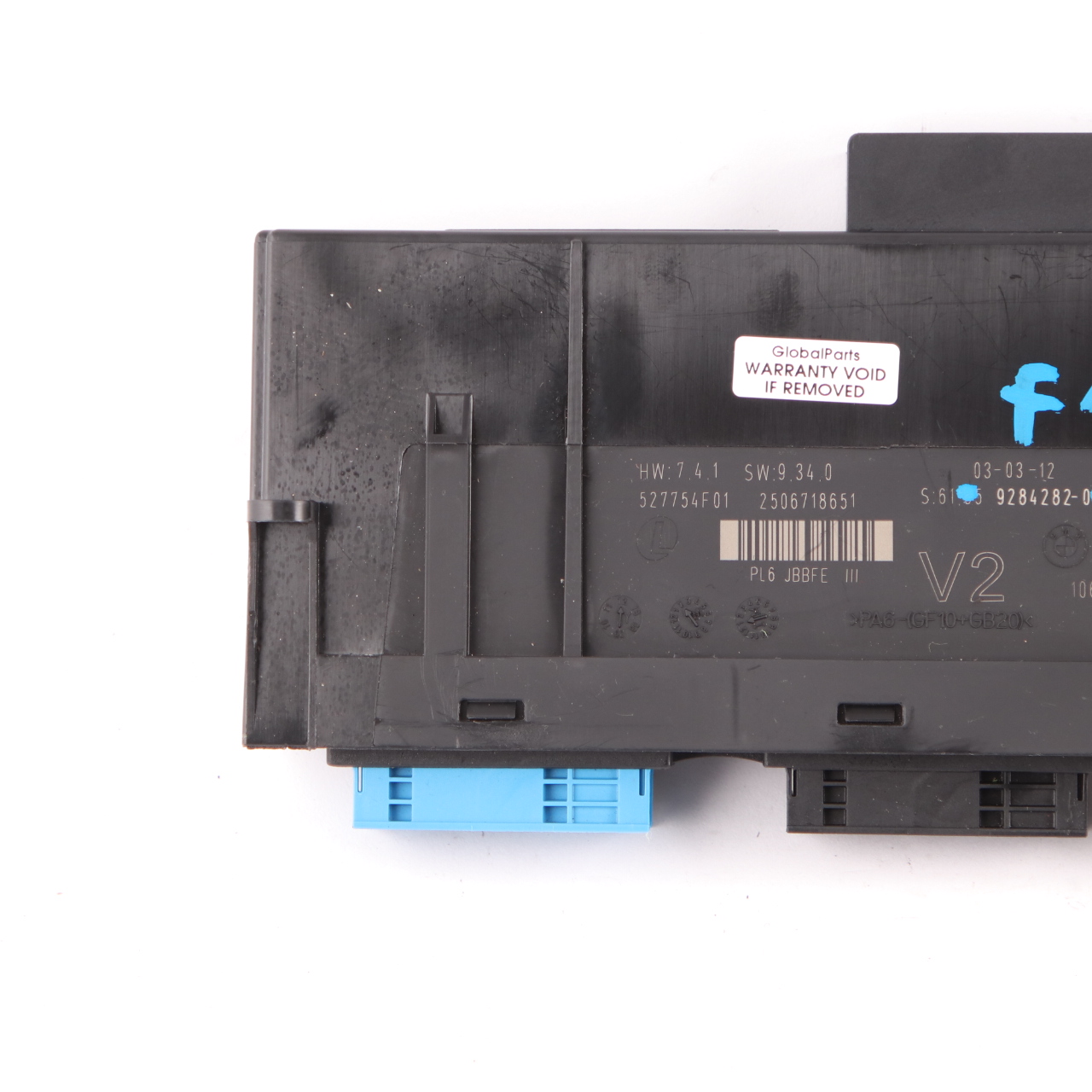 BMW F10 Karosseriesteuermodul ECU Junction Box PL6 JBBFE III V2 9284282