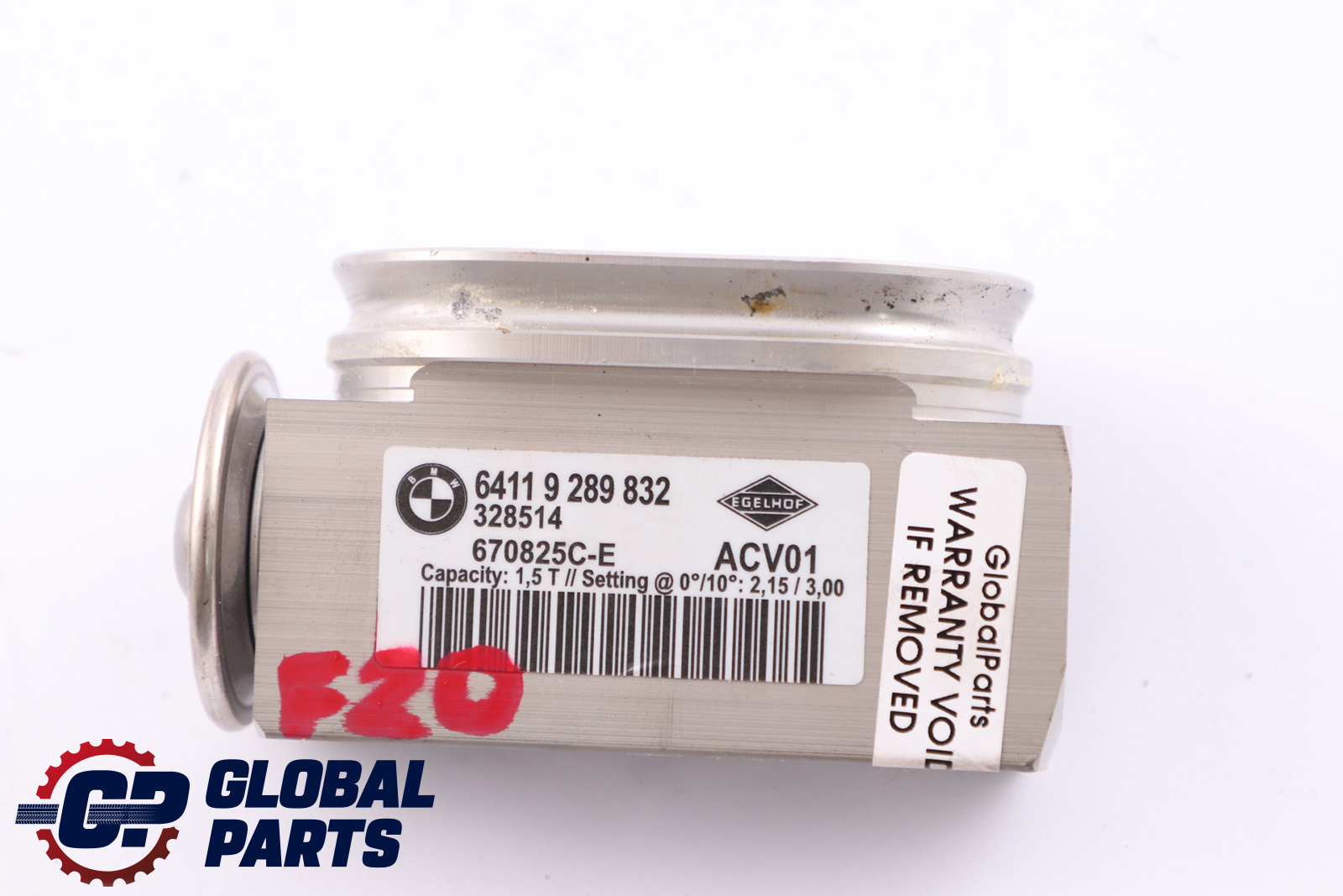 BMW 1 3 4 er F20 F30 F80 M3 F82 M4 Expansionsventil 9226078