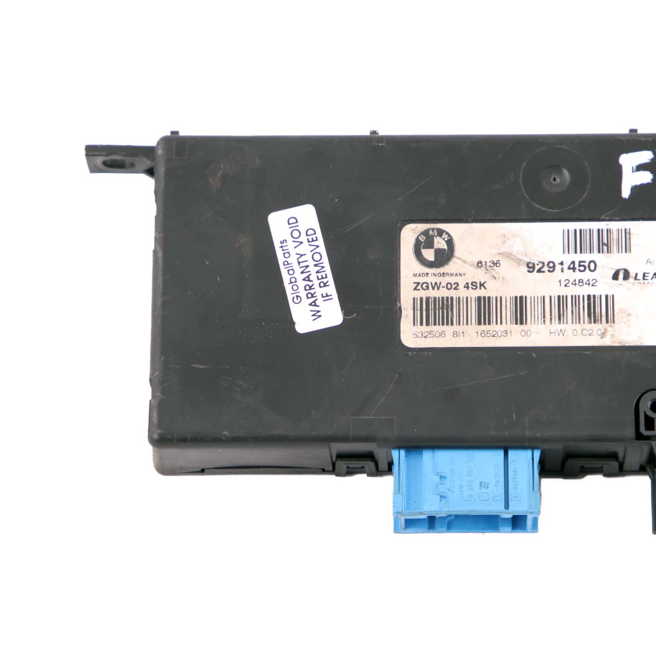 BMW F10 Central Gateway Modul ECU Steuergerät LEAR ZGW-02 4SK 9291450