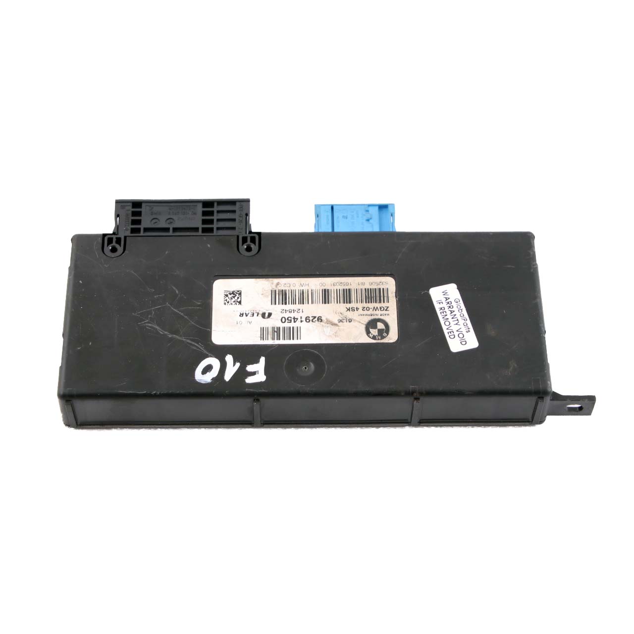 BMW F10 Central Gateway Modul ECU Steuergerät LEAR ZGW-02 4SK 9291450