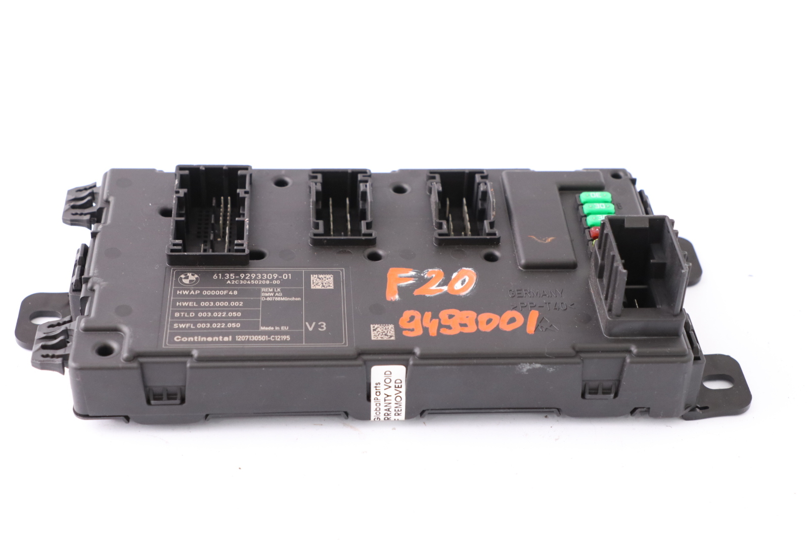 BMW F20 F21 F30 F31 F32 Body Control Unit Modul REM 9293309