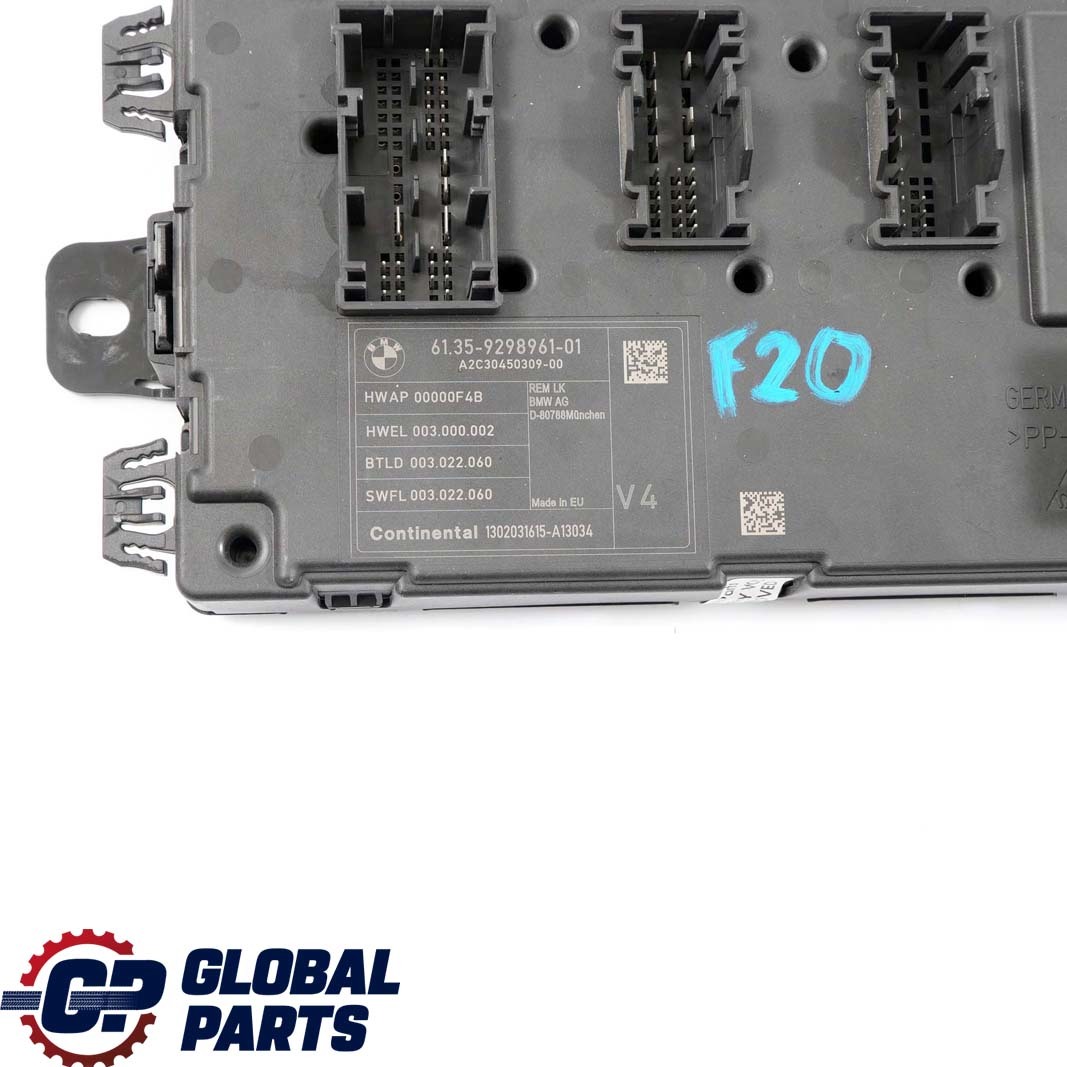 BMW F20 F21 F30 F31 F32 Modul Steuergerät REM 9298961