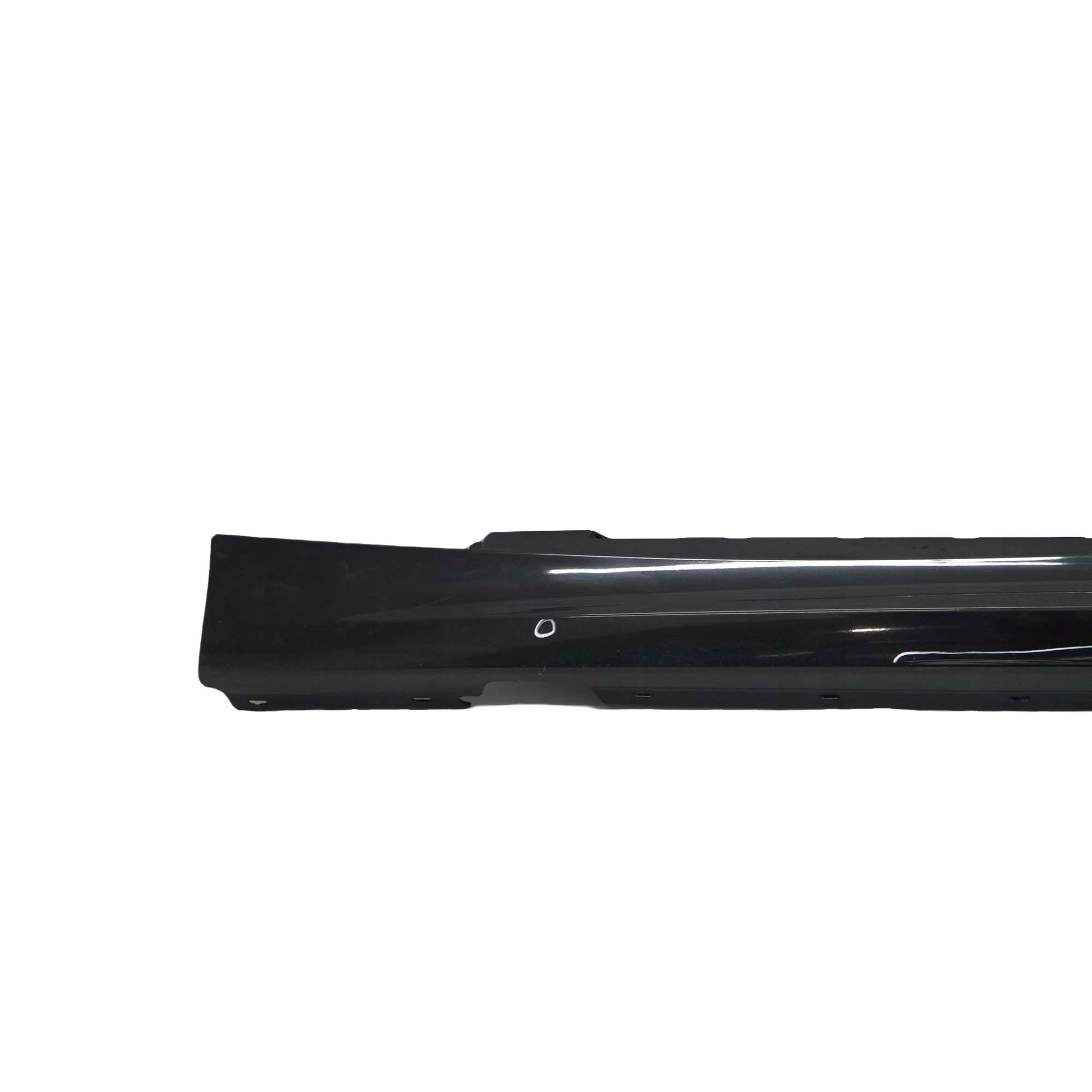 BMW 1 E87 LCI 11 Sill Strip Side Skirt Left N/S Black Sapphire Metallic - 475