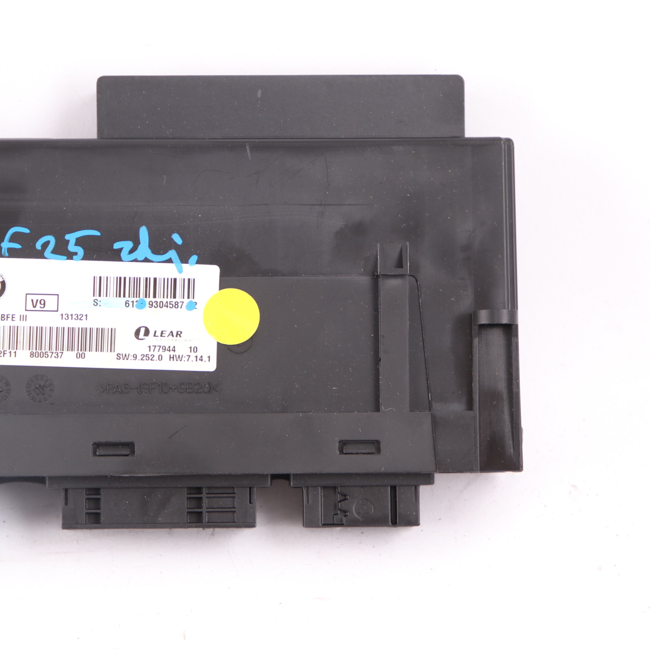 Body Control Modul BMW X3 F25 ECU Junction Box JBBFE III 3 Lear 9304587