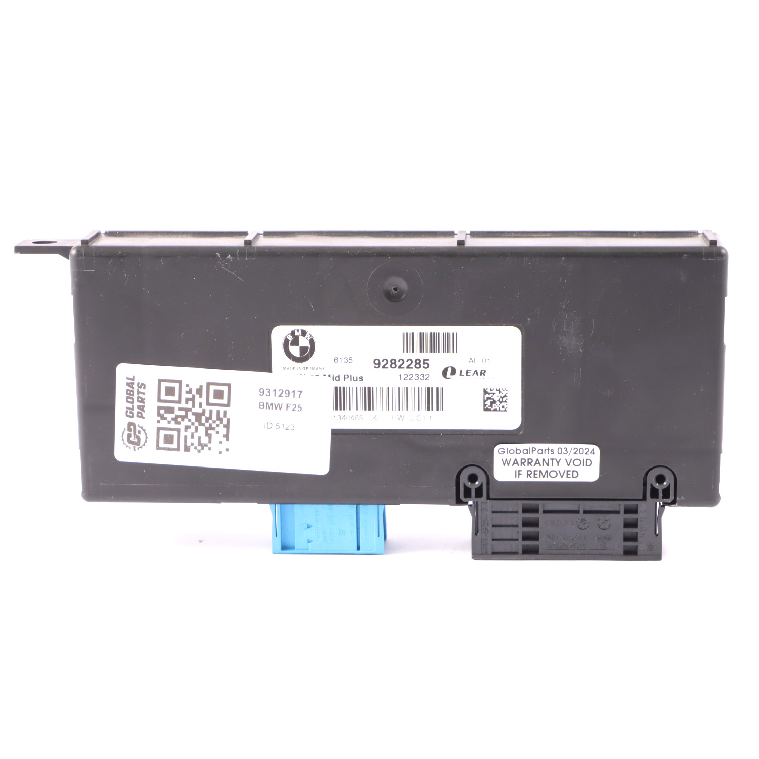 BMW X3 F25 Zentrale Gateway Modul Steuergerät Lear 9312917