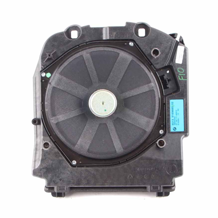 BMW F10 F11 Zentrale Lautsprecher Links Subwoofer Bass Lautsprecher 9169685