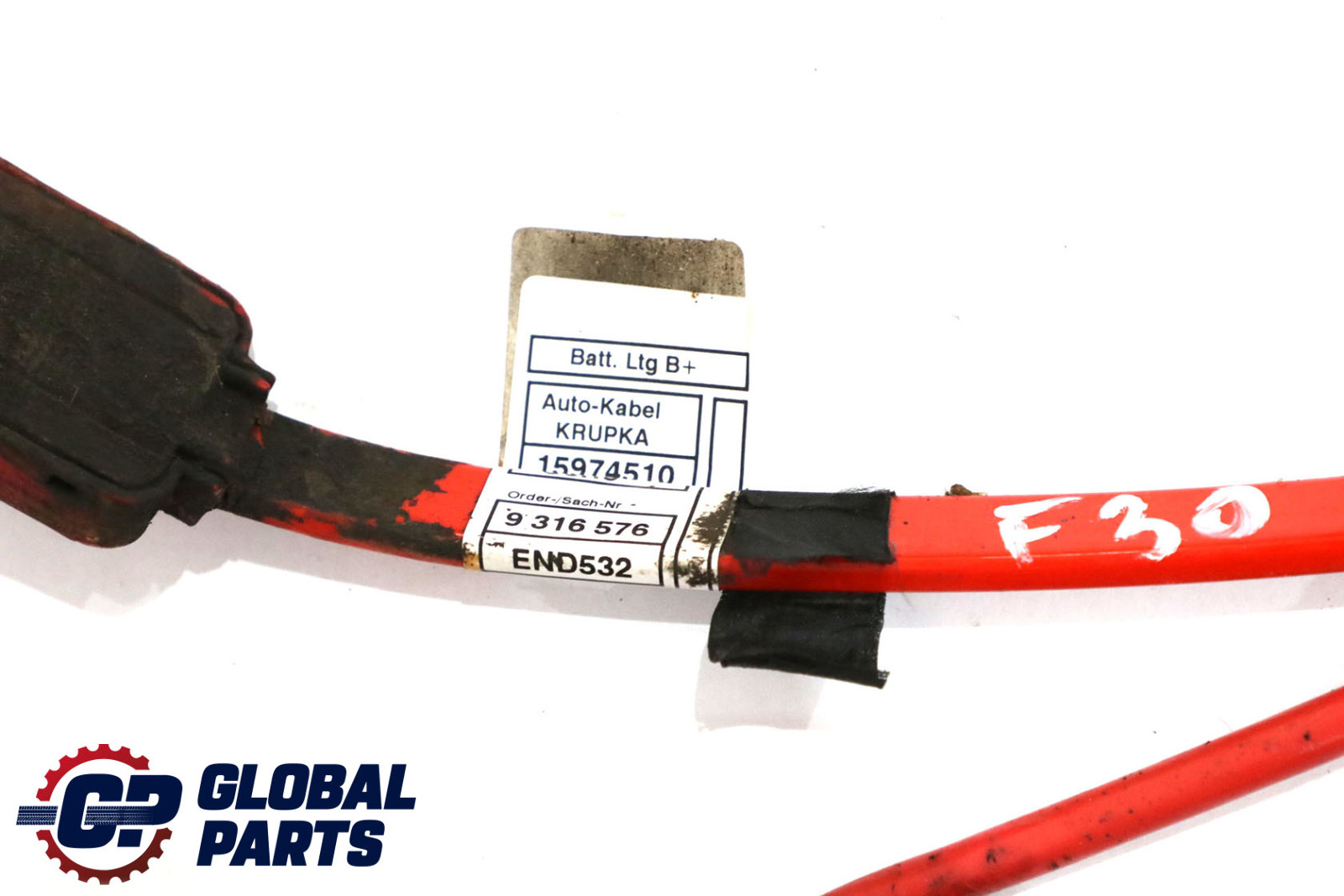 BMW F30 F31 Batteriekabel Leitung Plus Unterflur Kabel 9316576