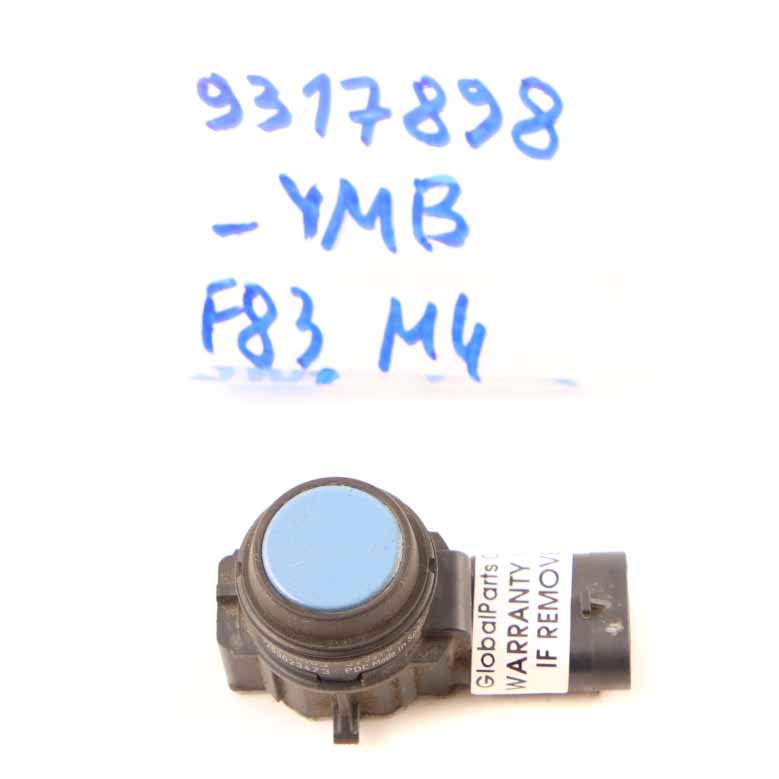 BMW F20 F30 PDC Sensor Vorne Heckstoßstange Ultraschall Yas Marina Blau Metallic