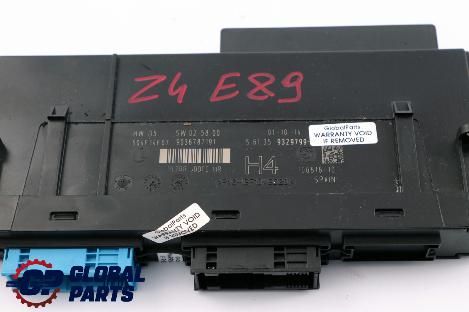 BMW Z4 E89 Ecu Karosserie Modul H4 Steuergeraet 61359329799 9329799